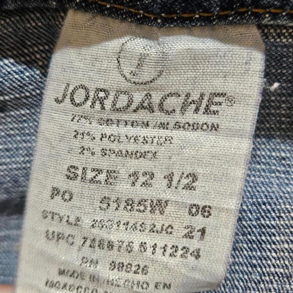 90s y2k does 70s boho western lace up denim shorts - Picture 3 of 3